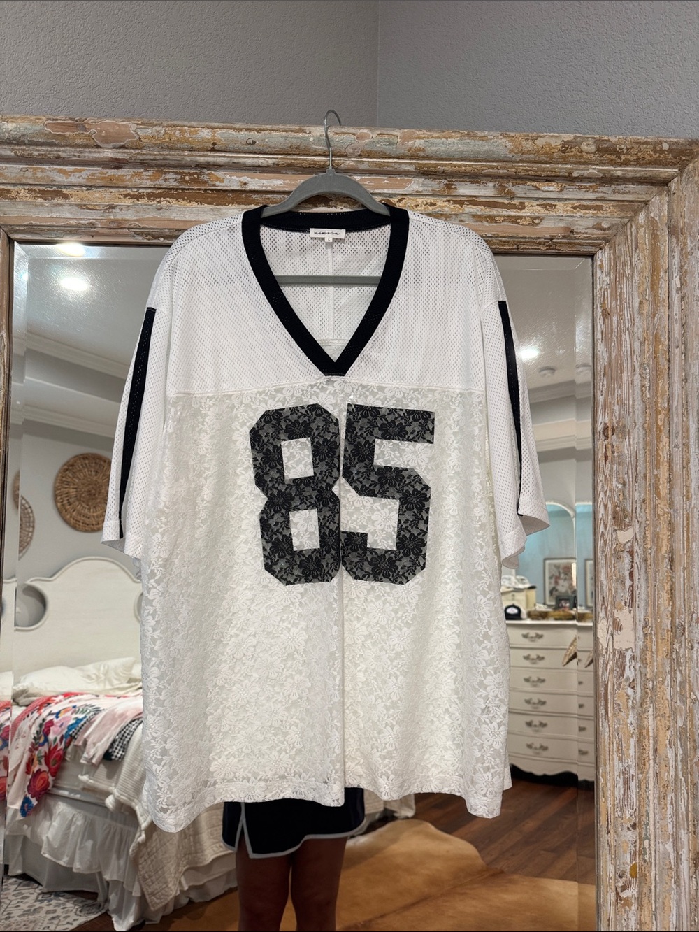 Mimosa lace jersey